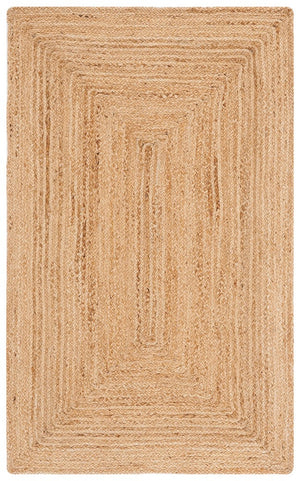 Natural Fiber 304 Contemporary Power Loomed 100% Jute Pile Rug Natural
