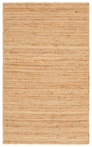 Natural Fiber 305 Contemporary Power Loomed 100% Jute Pile Rug Natural