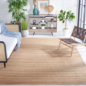 Safavieh Natural Fiber 305 Flat Weave Jute Contemporary Rug NFB305A-9SQ
