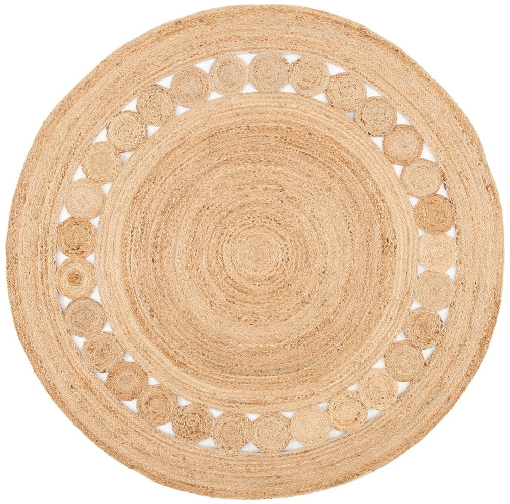 Safavieh Natural Fiber 306 Flat Weave Jute Contemporary Rug NFB306A-9R