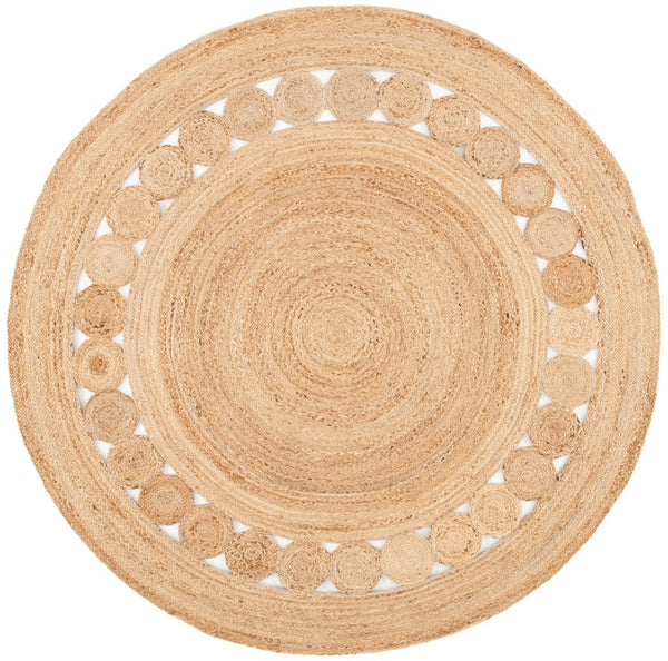 Safavieh Natural Fiber 306 Flat Weave Jute Contemporary Rug NFB306A-9R