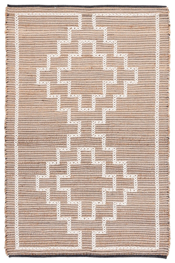 Safavieh Natural Fiber 375 Flat weave 60% Jute 20% Wool/20% Cotton Rug NFB375A-8
