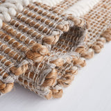 Safavieh Natural Fiber 377 Flat weave 60% Jute 20% Wool/20% Cotton Rug NFB377A-8