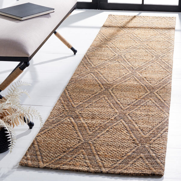 Safavieh Natural Fiber 552 Hand Tufted 75% Jute/20% Cotton/and 5% Nylon Rug NFB552A-8