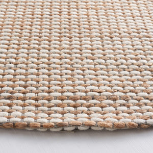 Safavieh Natural Fiber 553 Hand Tufted 37.50% Jute/37.50% Wool/20% Cotton/and 5% Nylon Rug NFB553A-9