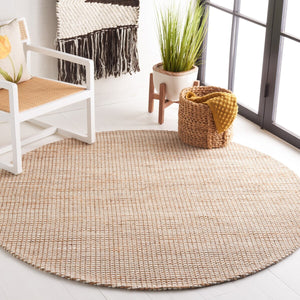 Safavieh Natural Fiber 553 Hand Tufted 37.50% Jute/37.50% Wool/20% Cotton/and 5% Nylon Rug NFB553A-9