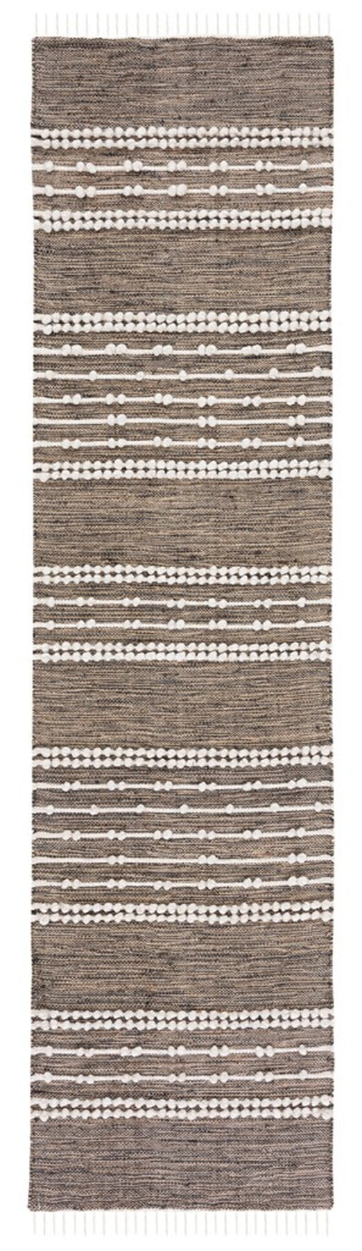 Safavieh Natural Fiber 751 Flat Weave 70% Jute and 30% Wool Rug NFB751B-8