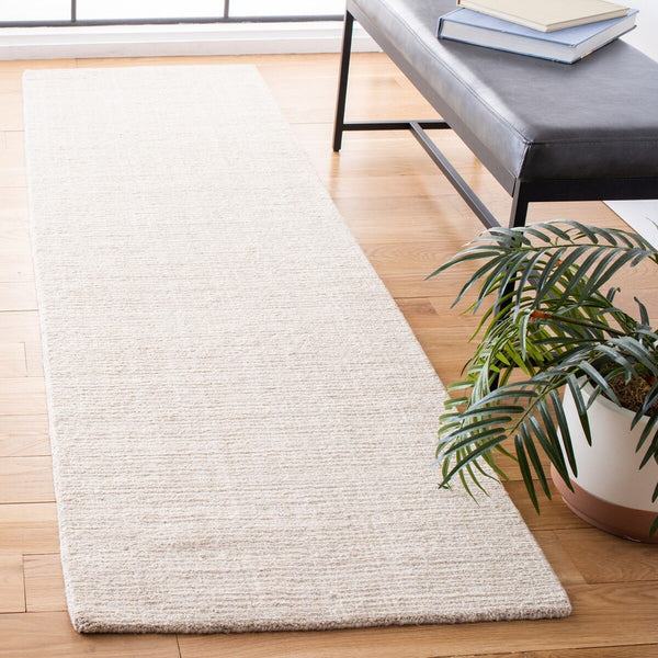Safavieh Natural Fiber 801 Hand Loomed 80% Jute, 20% Cotton Rug Beige 80% Jute, 20% Cotton NFB801B-8