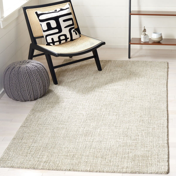 Safavieh Natural Fiber 801 Hand Loomed 80% Jute, 20% Cotton Rug Grey / Sage 80% Jute, 20% Cotton NFB801F-8