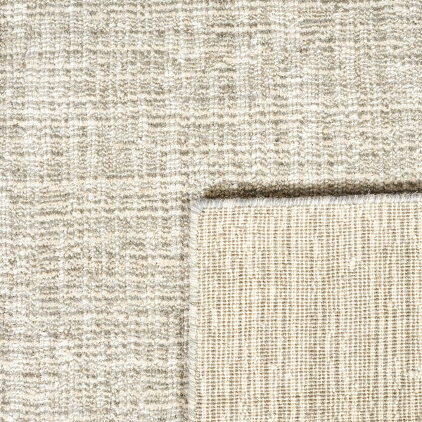 Safavieh Natural Fiber 801 Hand Loomed 80% Jute, 20% Cotton Rug Grey / Sage 80% Jute, 20% Cotton NFB801F-8