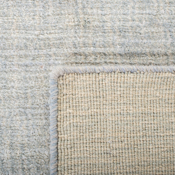 Safavieh Natural Fiber 801 Hand Loomed 80% Jute, 20% Cotton Rug Light Blue 80% Jute, 20% Cotton NFB801M-28