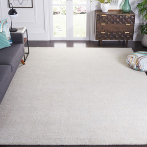 Safavieh Natural Fiber 801 Hand Loomed 80% Jute, 20% Cotton Rug Light Blue 80% Jute, 20% Cotton NFB801M-28