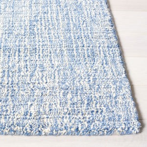 Safavieh Natural Fiber 801 Hand Loomed 80% Jute, 20% Cotton Rug Dark Blue 80% Jute, 20% Cotton NFB801N-28