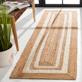 Safavieh Natural Fiber 851  Flat Weave Pile Content: 100% Jute Pile, Total Content: 80% Jute 20% Cotton Rug NFB851A-8