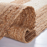 Safavieh Natural Fiber 851  Flat Weave Pile Content: 100% Jute Pile, Total Content: 80% Jute 20% Cotton Rug NFB851A-8