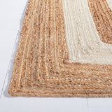 Safavieh Natural Fiber 851  Flat Weave Pile Content: 100% Jute Pile, Total Content: 80% Jute 20% Cotton Rug NFB851A-8