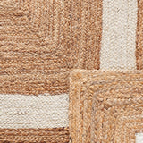 Safavieh Natural Fiber 851  Flat Weave Pile Content: 100% Jute Pile, Total Content: 80% Jute 20% Cotton Rug NFB851A-8