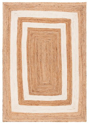 Safavieh Natural Fiber 851  Flat Weave Pile Content: 100% Jute Pile, Total Content: 80% Jute 20% Cotton Rug NFB851A-8