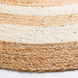 Safavieh Natural Fiber 851  Flat Weave Pile Content: 100% Jute Pile, Total Content: 80% Jute 20% Cotton Rug NFB851A-8