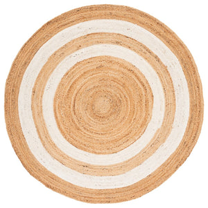 Safavieh Natural Fiber 851  Flat Weave Pile Content: 100% Jute Pile, Total Content: 80% Jute 20% Cotton Rug NFB851A-8