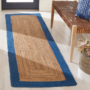 Safavieh Natural Fiber 852  Flat Weave Pile Content: 100% Jute Pile, Total Content: 80% Jute 20% Cotton Rug NFB852M-8