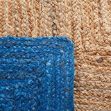 Safavieh Natural Fiber 852  Flat Weave Pile Content: 100% Jute Pile, Total Content: 80% Jute 20% Cotton Rug NFB852M-8