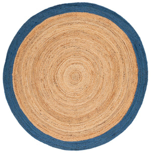 Safavieh Natural Fiber 852  Flat Weave Pile Content: 100% Jute Pile, Total Content: 80% Jute 20% Cotton Rug NFB852M-8