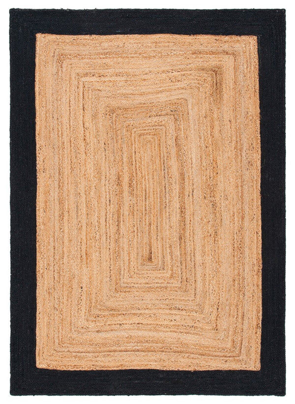 Safavieh Natural Fiber 852 FLAT WEAVE 80% Jute/20% Cotton Rug NFB852Z-9
