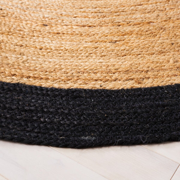 Safavieh Natural Fiber 852  Flat Weave Pile Content: 100% Jute Pile, Total Content: 80% Jute 20% Cotton Rug NFB852Z-8