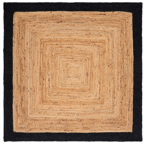 Safavieh Natural Fiber 852  Flat Weave Pile Content: 100% Jute Pile, Total Content: 80% Jute 20% Cotton Rug NFB852Z-8