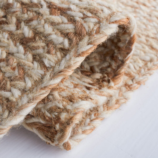 Safavieh Natural Fiber 950 Hand Loomed 70% Wool and 30% Jute Contemporary Rug NFB950A-8