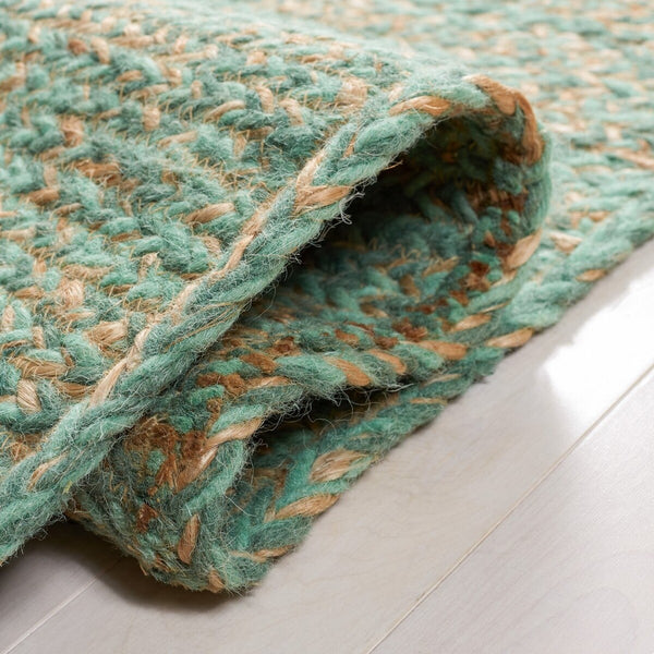 Safavieh Natural Fiber 950 Hand Loomed 70% Wool and 30% Jute Contemporary Rug NFB950Y-8