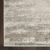 Nourison Cyrus CYR04 Modern Machine Made Power-loomed Indoor only Area Rug Ivory/Grey 9' x 12' 99446830203