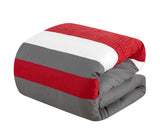 Pisa Red King 16pc Comforter Set