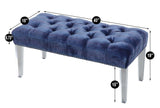 Odette Bench Navy Blue