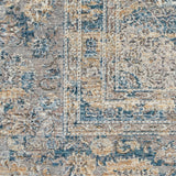 Nourison Starry Nights STN06 Farmhouse & Country Machine Made Loom-woven Indoor Area Rug Cream Blue 8'6" x 11'6" 99446737694