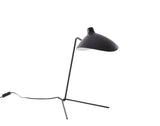 Bethel Black Table Lamp in Metal & Aluminum