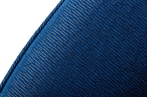 VIG Furniture Modrest Niagra - Glam Blue and Gold Fabric Accent Chair VGODZW-981