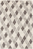 Nico NIC-7002 Global Wool, Viscose Rug NIC7002-69 Charcoal, Black, Medium Gray, Ivory 60% Wool, 40% Viscose 6' x 9'