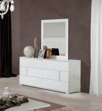 VIG Furniture Modrest Nicla Italian Modern White Bedroom Set VGACNICLA-SET