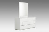 VIG Furniture Modrest Nicla Italian Modern White Mirror VGACNICLA-MIR