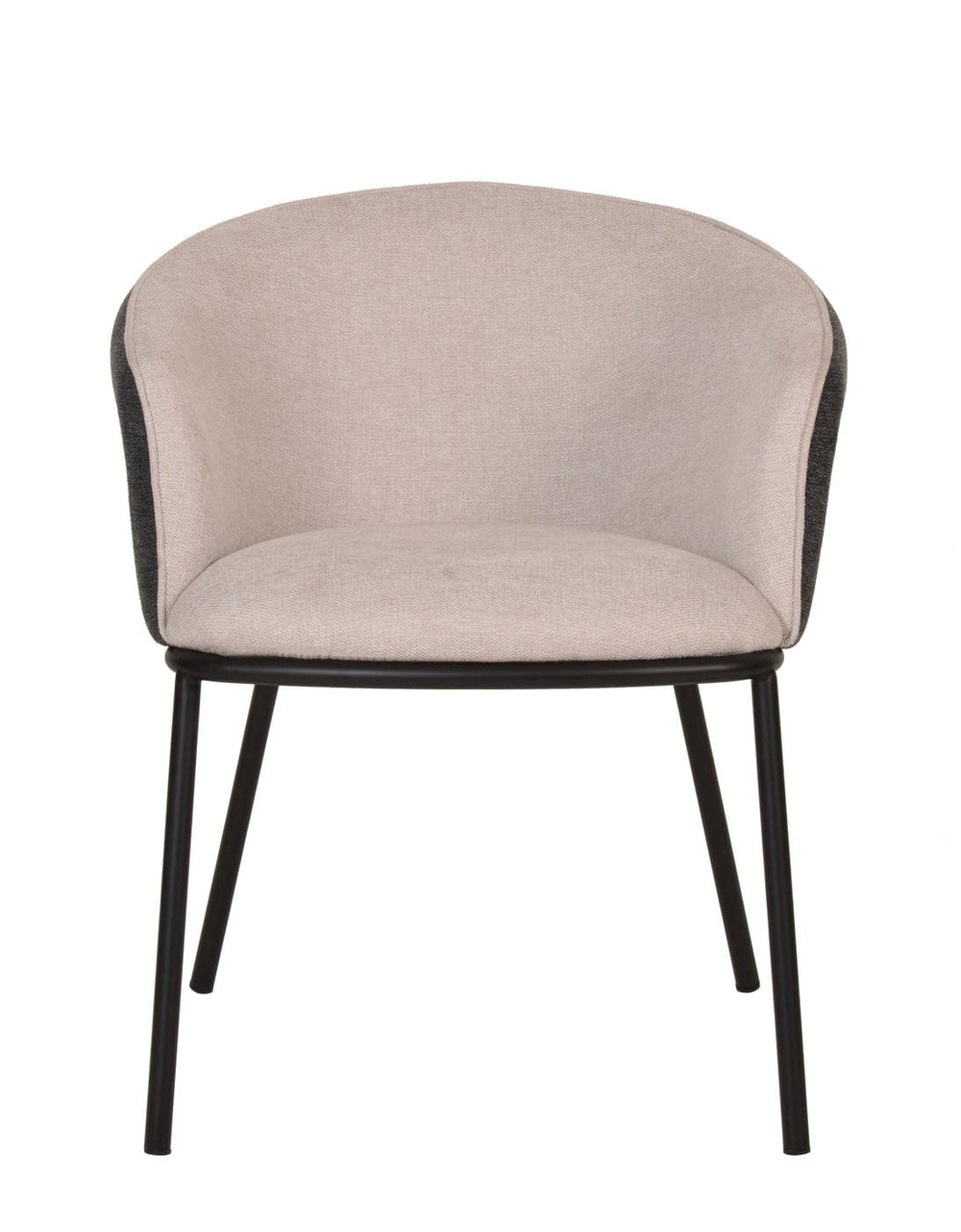 VIG Furniture Modrest Nillie - Modern Beige & Grey Dining Armchair VGFH0129172-DUKE-BGE-DC