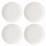 Bay Colors 4-Piece Accent Plates, White - Set of 4