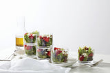 Tuscany Classics Stackable Short Glasses Set of 6 - Perfect for Casual Dining & Clutter-Free Living!