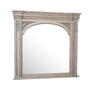 Pulaski Furniture Kingsbury Beveled Dresser Mirror P167110-PULASKI P167110-PULASKI