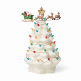 Lenox Treasured Traditions Tree with Flying Santa 894469