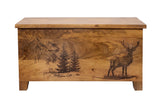 Porter Designs Alpine Solid Wood Transitional Coffee Table Natural 05-215-12-5548