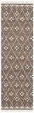 Natural NKM316 Hand Woven Flat Weave Rug