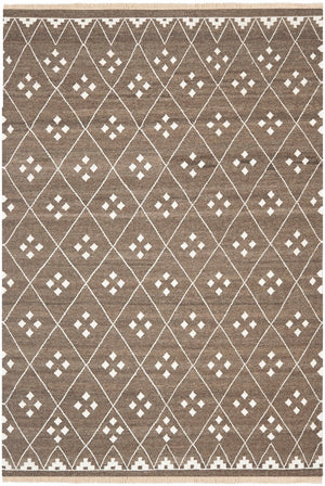Safavieh Natural NKM316 Hand Woven Flat Weave Rug