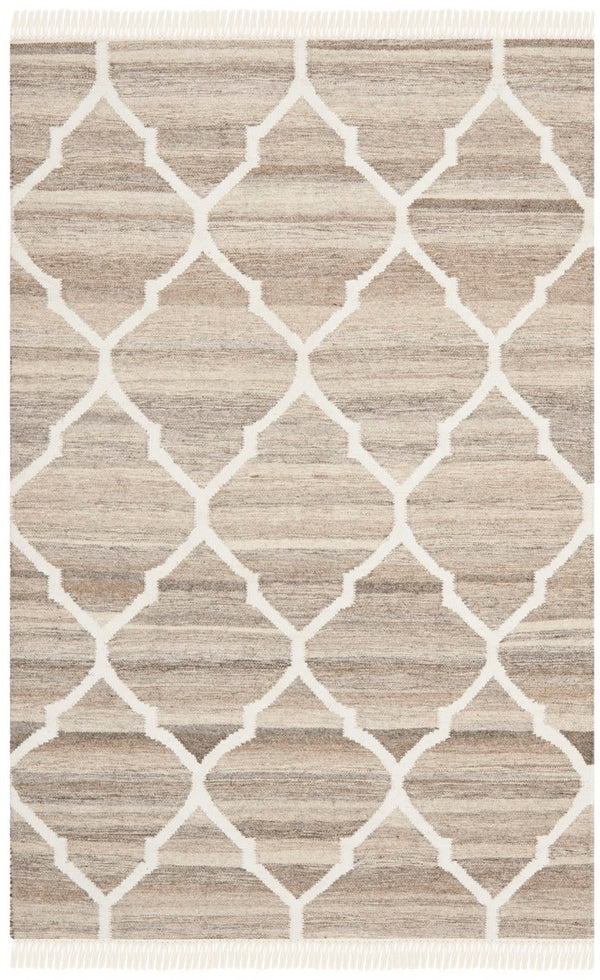 Safavieh Natural NKM317 Hand Woven Flat Weave Rug